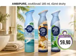 Prima Drogerie Ambipure, osvěžovač nabídka