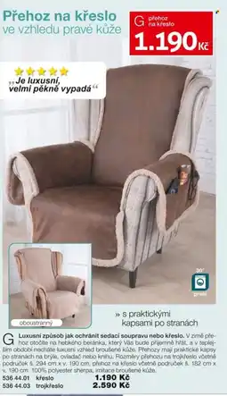 Decodoma Přehoz na křeslo nabídka