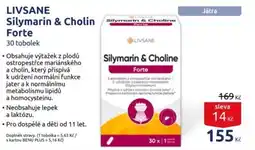 Benu Livsane silymarin & cholin forte nabídka