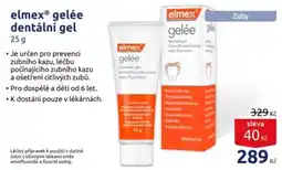 Benu elmex gelée dentální gel nabídka