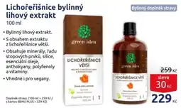 Benu green idea lichořešnice větší nabídka