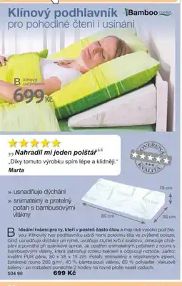 Decodoma Klínový podhlavník nabídka