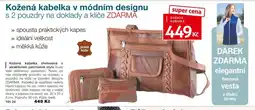 Decodoma kožená kabelka nabídka