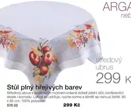 Decodoma Arga stůl plný hřejivých barev nabídka