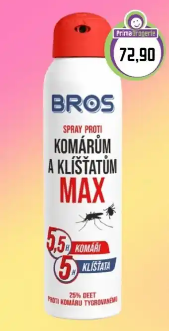 Bros spray proti komárům a klíšťatům max