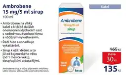 Benu Ambrobene sirup nabídka