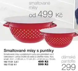 Decodoma Smaltované mísy s puntíky nabídka