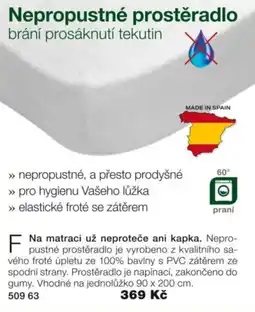 Decodoma Nepropustné prostěradlo nabídka