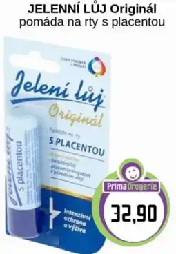Prima Drogerie Jelení lůj Original pomáda na rty s placentou nabídka