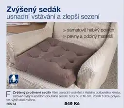 Decodoma Zvýšený prošívaný sedák nabídka