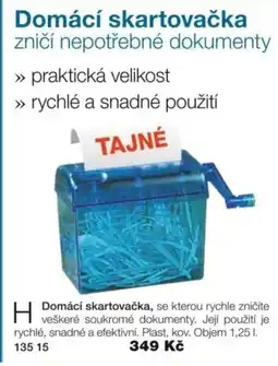 Decodoma Domácí skartovačka nabídka