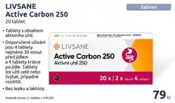 Benu Livsane active carbon 250 nabídka