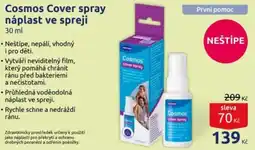 Benu Cosmos cover spray nabídka