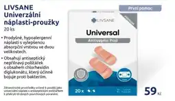 Benu Livsane univerzální náplasti-proužky nabídka