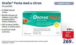 Benu Orofar Forte med a citron nabídka