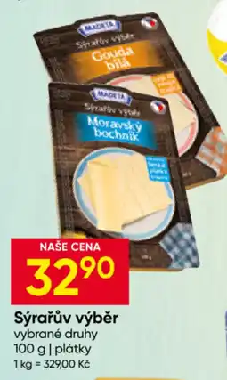 Hruška Madeta sýrařův výběr nabídka