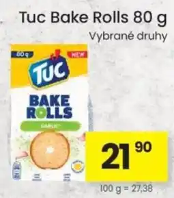 Kubík potraviny Tuc bake rolls nabídka