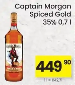 Kubík potraviny Captain Morgan Spiced Gold nabídka