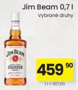Kubík potraviny Jim Beam bourbon nabídka
