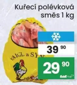 Kubík potraviny Vaigl a Syn kuřecí polévková směs nabídka