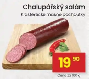 Kubík potraviny Chalupářský salám nabídka