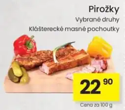 Kubík potraviny Pirožky nabídka