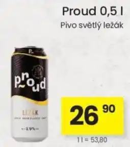 Kubík potraviny Proud světlý ležák nabídka