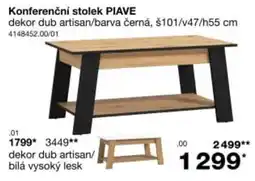 Sconto PiaVe konferenční stolek nabídka