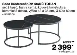 Sconto Toran sada konferenčních stolků nabídka