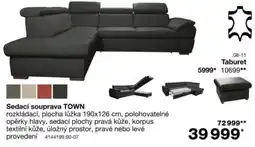 Sconto Town sedačí souprava nabídka