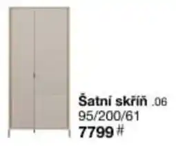 Sconto Šatní skříň .06 nabídka