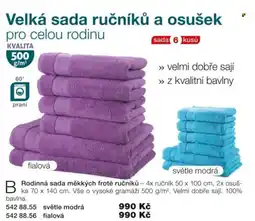 Decodoma Rodinná sada měkkých froté ručníků nabídka