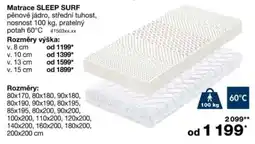 Sconto Sleep surf matrace nabídka