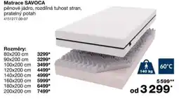 Sconto Savoca matrace nabídka