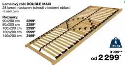 Sconto Lamelový rošt DOUBLE MAXI nabídka