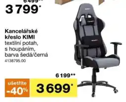 Sconto Kimi křeslo textilní potah nabídka