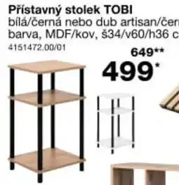 Sconto Tobi přistavný stolek nabídka