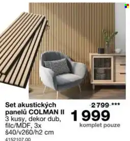 Sconto Colman II akustické panely nabídka