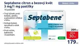 Benu Septabene citron a bezový květ nabídka