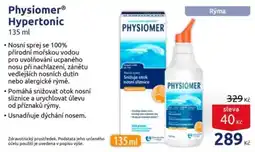 Benu Physiomer Hypertonic nabídka