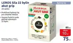 Benu Leros síla 22 bylin akut grip nabídka