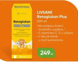 Benu LIVSANE Betaglukan Plus nabídka