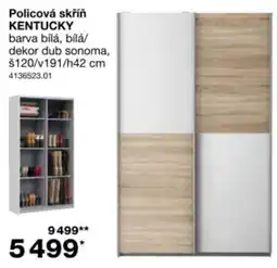 Sconto Kentucky policová skříň nabídka