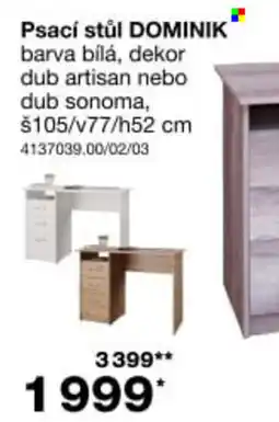 Sconto Psací stůl Dominik nabídka
