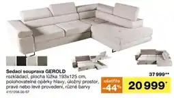Sconto Gerold rozkládací sedací souprava nabídka