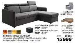 Sconto Barcelo sedací souprava rozkládací nabídka