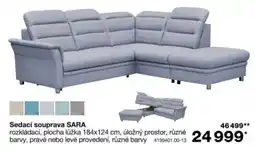 Sconto Sara rozkladací sedací souprava nabídka