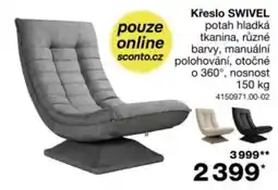 Sconto Křeslo SWIVEL nabídka