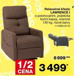 Sconto Lawrence I relaxační křeslo nabídka
