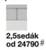 Sconto 2,5sedák nabídka